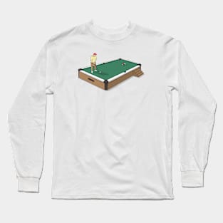 Golf Pooltable Long Sleeve T-Shirt